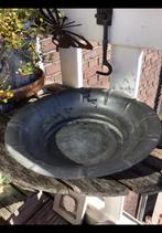 Mooie tinnen schaal v. Depoorter’s zilver tin. Diameter 24,5, Antiek en Kunst, Antiek | Tin, Ophalen of Verzenden