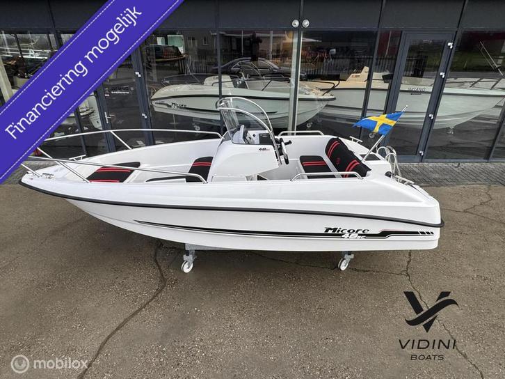 *Nieuw* Micore 48SC *Zweedse kwaliteit *, Watersport en Boten, Vis- en Consoleboten, Nieuw, 3 tot 6 meter, Overige brandstoffen