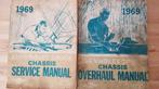 Chevrolet C10 truck service manual & overhaul manual 1969, Ophalen of Verzenden
