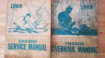 Chevrolet C10 truck service manual & overhaul manual 1969 beschikbaar voor biedingen