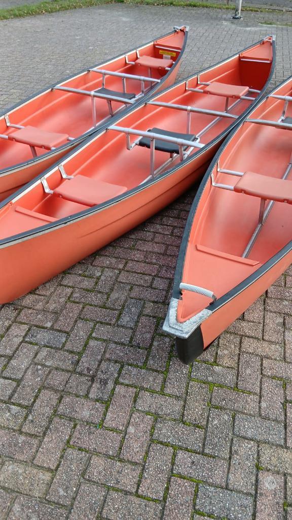 3 x zeer nette Coleman familie kano's, Watersport en Boten, Kano's, Gebruikt, Canadese kano of Open kano, Drie personen of meer
