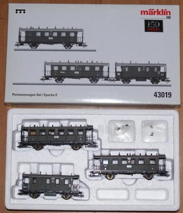 43019 Marklin RIJTUIGEN SET   DR beschikbaar voor biedingen