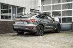 Audi Q8 Sportback e-tron 55 quattro S Edition 115 kWh, Auto's, Audi, Automaat, Zwart, 33 min, Leder