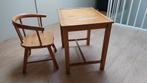 Retro Kinder stoeltje en tafeltje, Kinderen en Baby's, Kinderkamer | Tafels en Stoelen, Ophalen, Gebruikt, Tafel(s) en Stoel(en)