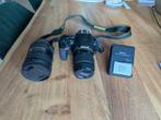 Nikon D3500 + 18-55mm kitlens + 18-200mm tele/zoomlens, Spiegelreflex, Ophalen of Verzenden, Zo goed als nieuw, Nikon