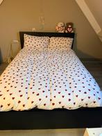 Zwart bed gratis, Huis en Inrichting, Gebruikt, Zwart, Tweepersoons, 200 cm