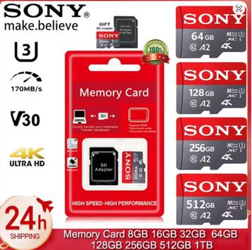 1TB SONY Hoge Snelheid Mini Geheugenkaart SD-kaart beschikbaar voor biedingen