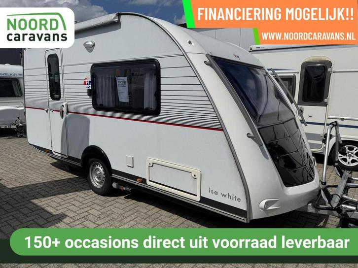 Kip ISA WHITE MOVER + LUIFEL + ENKELE BEDDEN, Caravans en Kamperen, Caravans, Bedrijf, tot en met 2, 1000 - 1250 kg, Kip, 2 aparte bedden
