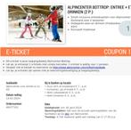 Alpincenter Bottrop skieën entree + eten en drinken voor 2 p, Tickets en Kaartjes, Arrangement