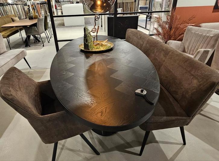 Design Eethoek - Stijlvol en Modern, Huis en Inrichting, Tafels | Eettafels, Zo goed als nieuw, 100 tot 150 cm, 200 cm of meer