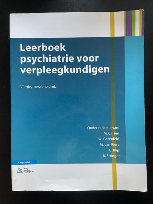 Leerboek psychiatrie voor verpleegkundigen, Boeken, Studieboeken en Cursussen, Gelezen, HBO, Beta, Ophalen of Verzenden