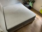 Ikea Boxspring (zgan uit logeerkamer), Ophalen, Tweepersoons, Zo goed als nieuw, 200 cm