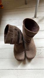 Crocs hoge leren klomp 38/39, Ophalen of Verzenden, Zo goed als nieuw, Zwart