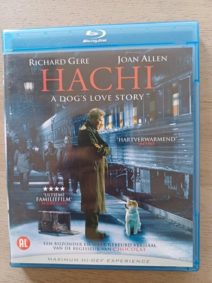 Blu-ray Hachi a Dog love story, Cd's en Dvd's, Blu-ray, Zo goed als nieuw, Overige genres, Ophalen of Verzenden