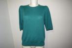 Notshy Cashmere cruise groene cashmere trui pof mouw L