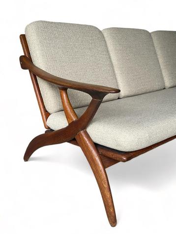 3-zits bank de Ster Gelderland retro vintage driezit beschikbaar voor biedingen