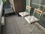 Outdoors chairs with cushions, Tuin en Terras, Tuinstoelen, Ophalen, Inklapbaar