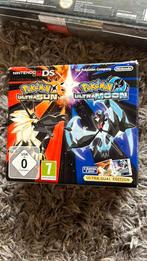 Pokemon ultra sun en ultra moon duopack, Spelcomputers en Games, Ophalen of Verzenden, Zo goed als nieuw, Blauw, 3DS