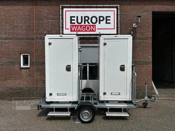 Diversen Aanhanger met toiletten UNIEK geisoleerde toiletten beschikbaar voor biedingen