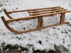 Houten slee opvouwbaar, Ophalen, Gebruikt, Hout