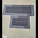 badkamer set matten anti slip nieuw, Ophalen of Verzenden, Nieuw, Zwart, Badmat