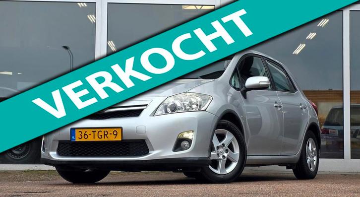 Toyota Auris 1.8 Full Hybrid Aspiration Navigatie Mooi! Gara, Auto's, Toyota, Bedrijf, Te koop, Auris, ABS, Airbags, Airconditioning