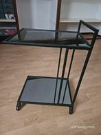 Side table/trolley, Ophalen, Zo goed als nieuw, Metaal, 25 tot 50 cm