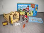 Playmobil amazone met paard en paardenbox 5110, Ophalen of Verzenden, Zo goed als nieuw, Complete set