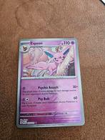 Espeon Masterball, Hobby en Vrije tijd, Verzamelkaartspellen | Pokémon, Ophalen of Verzenden, Nieuw, Losse kaart, Foil