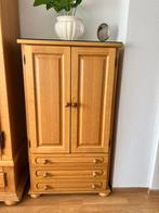 Eiken sevies kastje, Ophalen, Zo goed als nieuw, 70 tot 120 cm