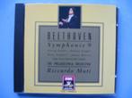 Beethoven, symphonie nr. 9, Muti, Ophalen of Verzenden, Romantiek, Gebruikt, Orkest of Ballet