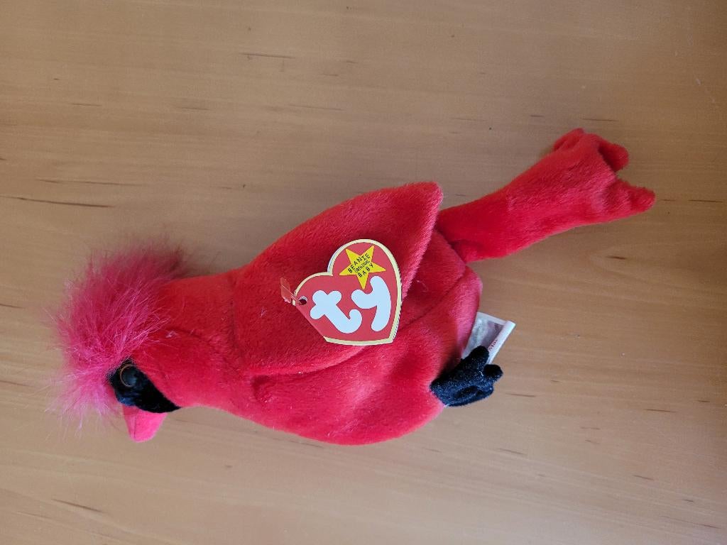 Ty Beanie Baby Vogel Mac, Ophalen of Verzenden, Zo goed als nieuw, Overige typen