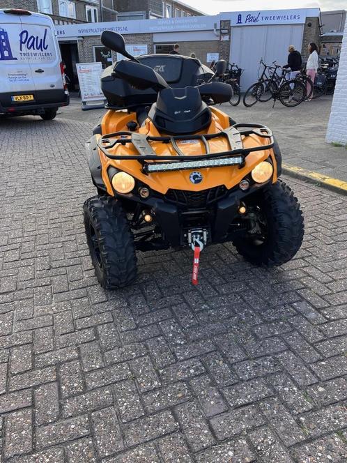 Can-Am Outlander 2020 | TBF41B | Quad met lier & trekhaak, Motoren, Quads en Trikes, 12 t/m 35 kW, 2 cilinders, Ophalen