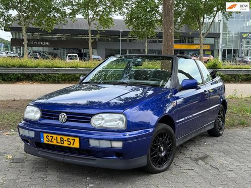 Volkswagen Golf Cabriolet 1.8 gerestaureerd, Auto's, Volkswagen, Bedrijf, Te koop, Golf, Airbags, Centrale vergrendeling, Cruise Control