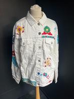 Wit gekleurd dames spijker jasje DESIGUAL maat XL, Wit, Maat 46/48 (XL) of groter, Ophalen of Verzenden, Zo goed als nieuw