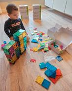 Magnetic Tiles | 100 delig | Nieuw, Kinderen en Baby's, Stichting Servitium, Info@stichtingservitium.nl, Nieuw, Ophalen of Verzenden