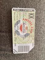 TICKET AJAX-FORTUNA SITTARD BEKER FINALE 1999, Verzamelen, Ophalen of Verzenden, Zo goed als nieuw, Ajax, Overige typen