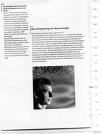 Postzegel info bladen, Postzegels en Munten, Postzegels | Nederland, Ophalen of Verzenden, Na 1940, Gestempeld