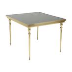 Vintage Messing Koperen Salontafel Maison Jansen Design 70cm, Ophalen
