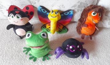 Achtertuin mini's (knuffels spaaractie Lidl) beschikbaar voor biedingen