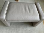 Leolux design bora bora hocker leer poef, Ophalen, Minder dan 50 cm, 50 tot 75 cm, Nieuw