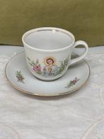 Kop en schotel Communie (120623), Huis en Inrichting, Keuken | Servies, Ophalen of Verzenden, Zo goed als nieuw, Overige stijlen