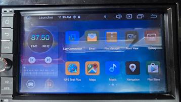 Android 10 inbouw autoradio met 2 x usb en navigatie  beschikbaar voor biedingen