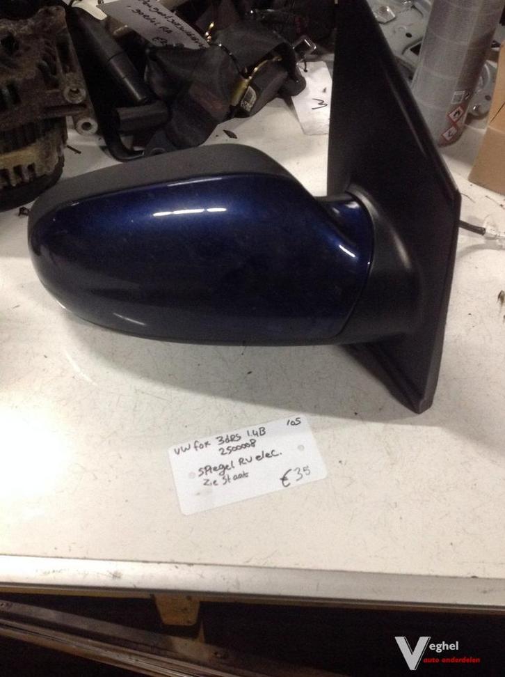 Vw Fox 1.4B 3drs 2006 Wagennr 2500008  Elektr Buitenspiegel, Auto-onderdelen, Spiegels, Gebruikt, Ophalen of Verzenden