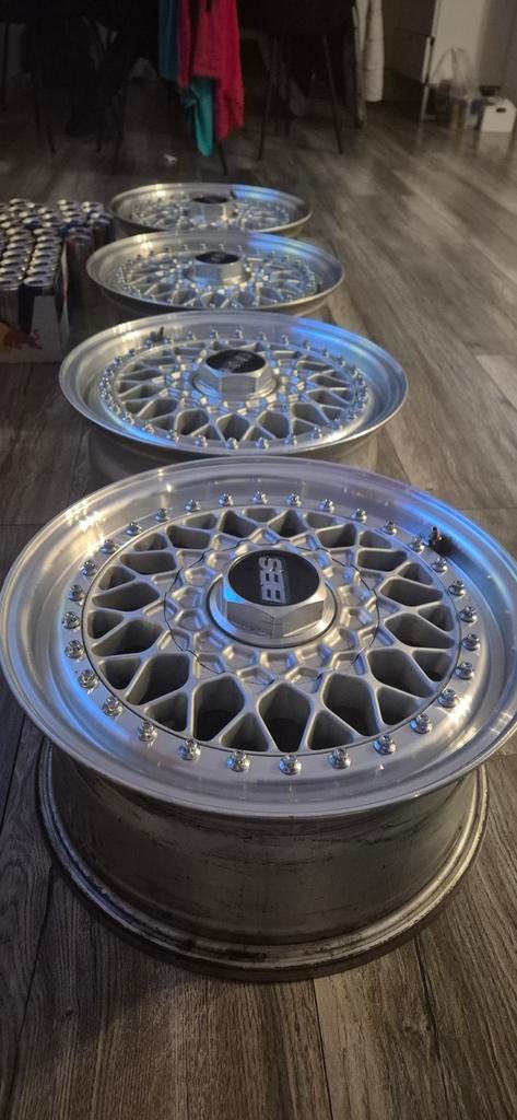 Bbs rs 064 3 delig mk1 mk2, Auto-onderdelen, Banden en Velgen, Ophalen, 15 inch, Zomerbanden, Velg(en)