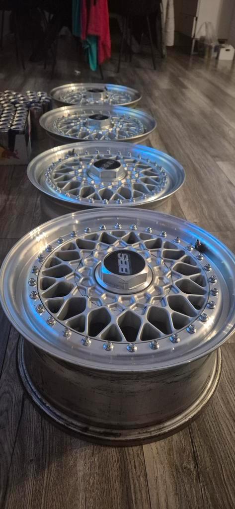 Bbs rs 064 3 delig mk1 mk2, Auto-onderdelen, Banden en Velgen, Velg(en), Zomerbanden, 15 inch, Ophalen