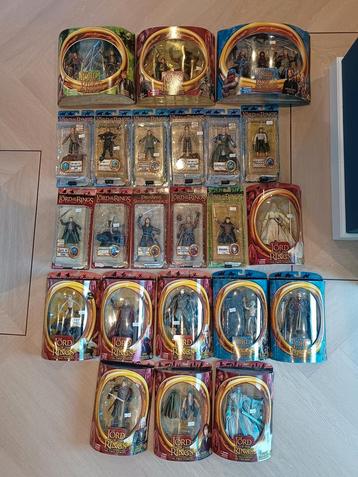 23x Toybiz - Lord of the Rings - Action figures  beschikbaar voor biedingen