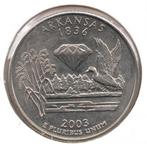 USA quarter 2003-D Arkansas, Ophalen of Verzenden, Losse munt, Noord-Amerika
