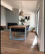 EIKEN VINTAGE VLOER, RUSTIEK GEBORSTELD EN KLEURLOOS, Ophalen of Verzenden, Nieuw, 75 m² of meer