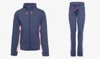 ZGAN Osaga Trainingspak Vest & Broek Blauw Paars, 146 , 152, Kinderen en Baby's, Kinderkleding | Maat 146, Meisje, Ophalen of Verzenden